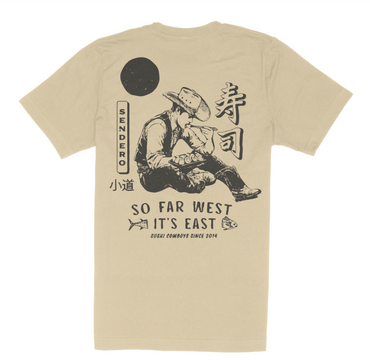 So Far West T-Shirt- Cream