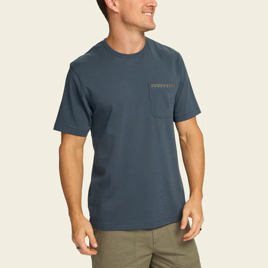 Spectrum Pocket T-Shirt- Dark Slate