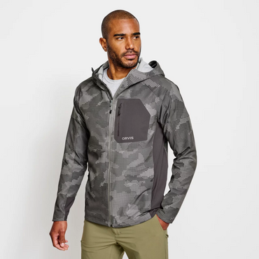 Pro LT Softshell Pullover- Steel Camo