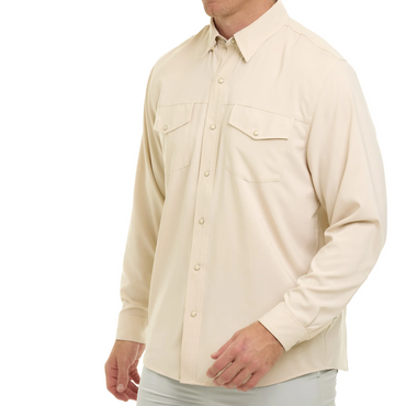 Stockyard Long Sleeve Shirt - Stone