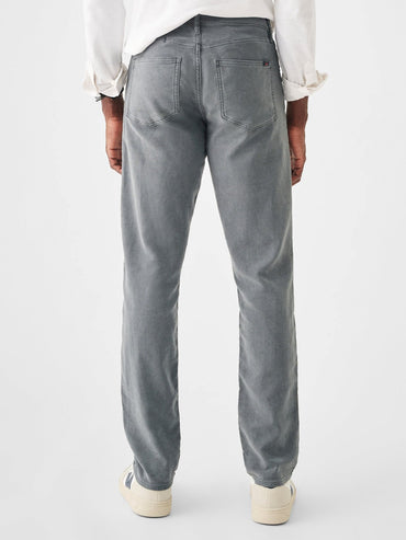 Stretch Terry 5 Pocket Pant- Slate
