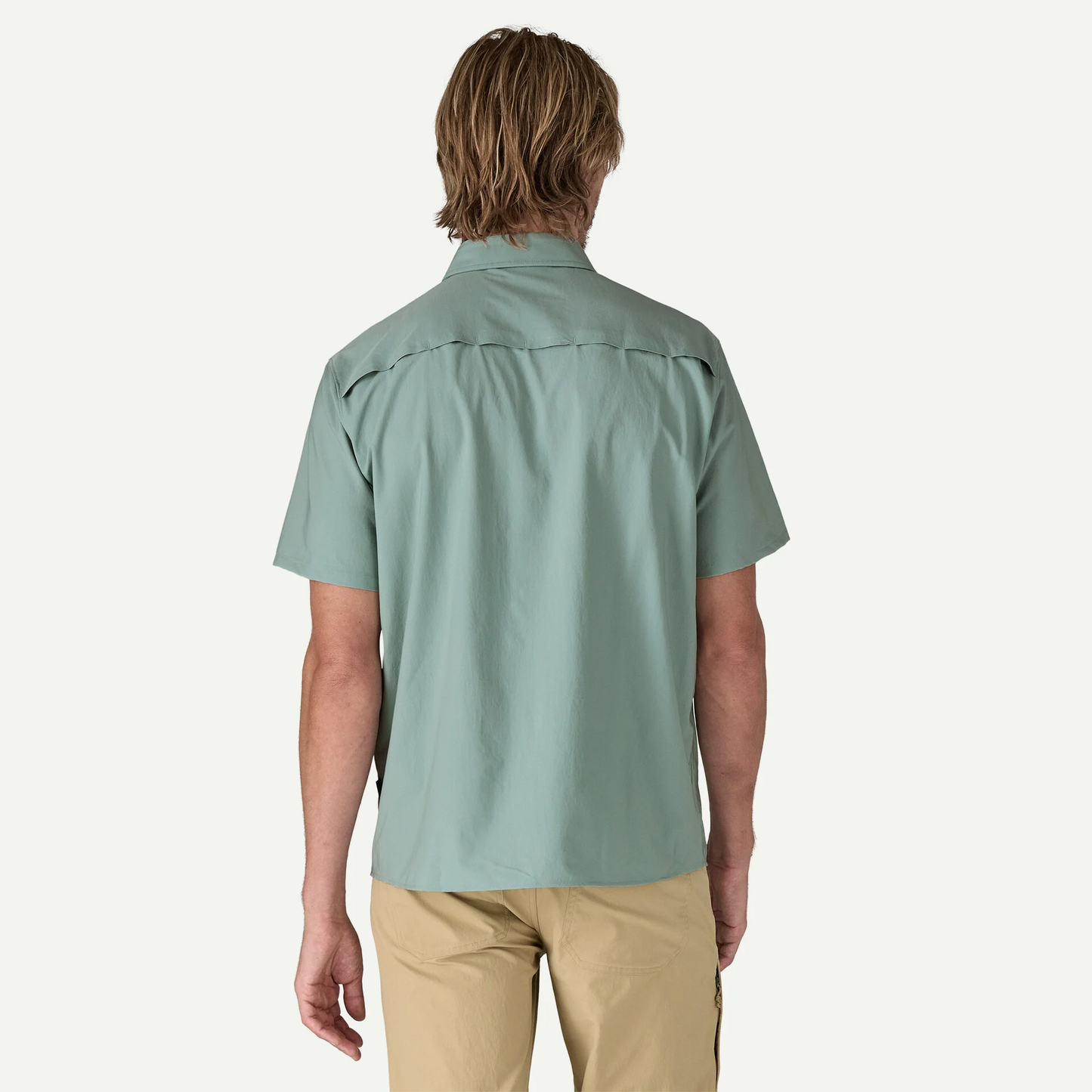 Self Guided Sun Short Sleeve Shirt-Thermal Blue
