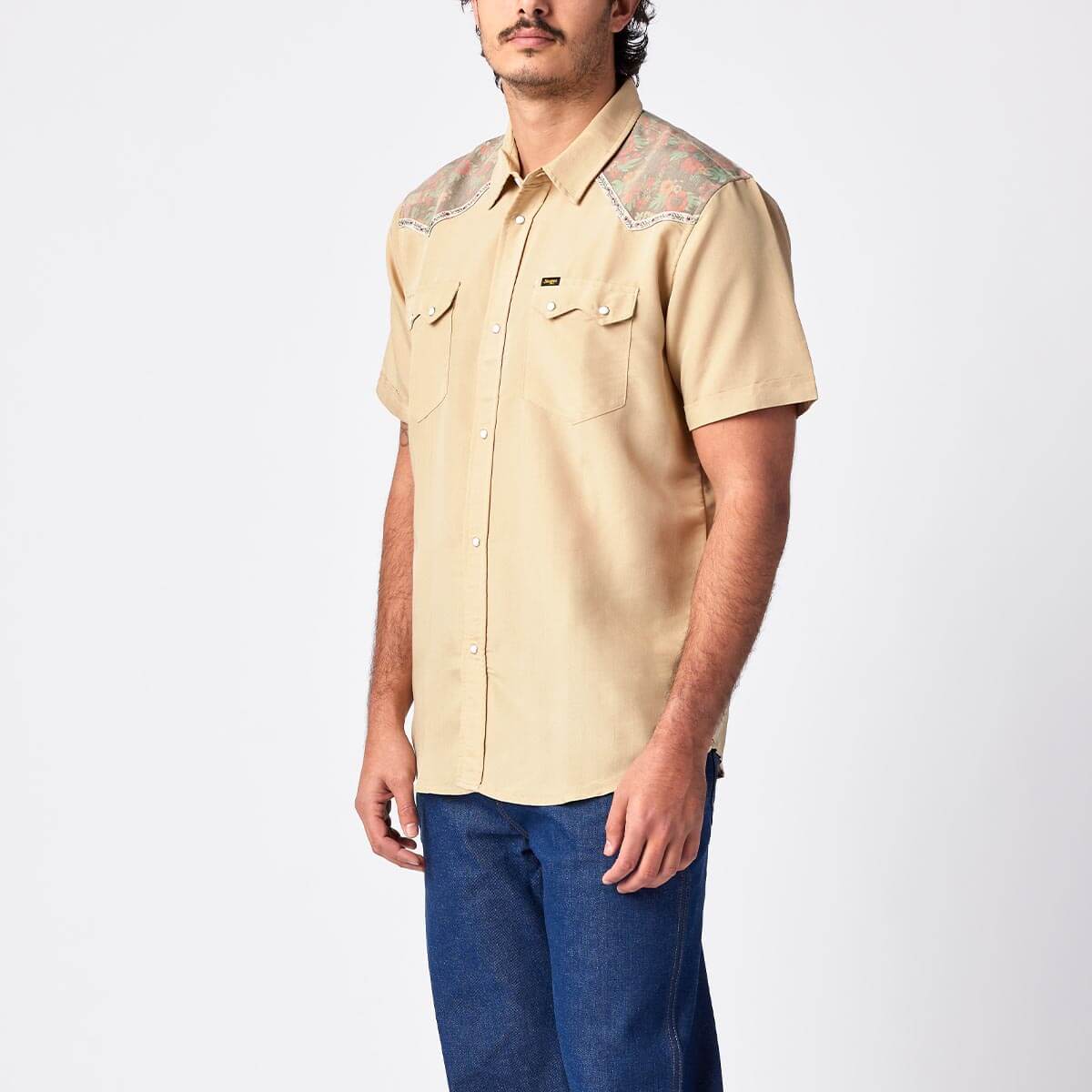 Sawtoof Short Sleeve- Flora
