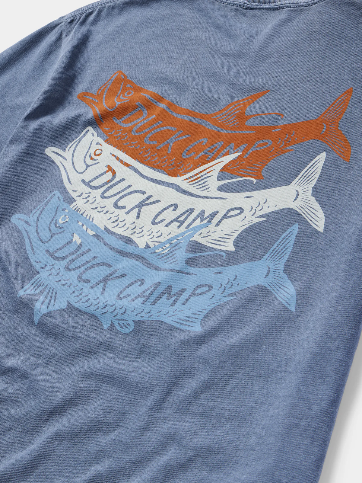 Tri Tarpon T-Shirt- Dark Denim