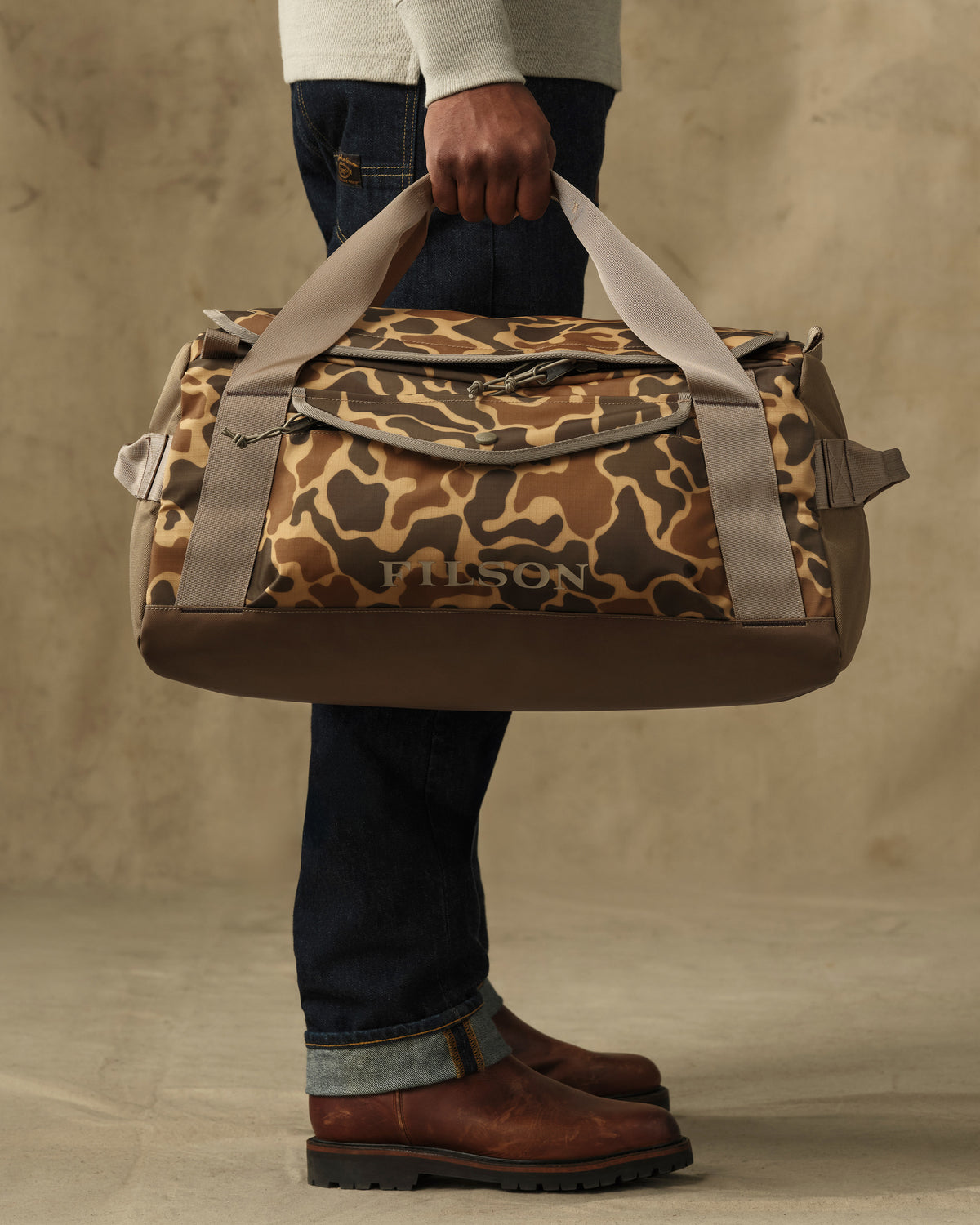 All Weather 40L Duffle Bag- Buckskin Camo