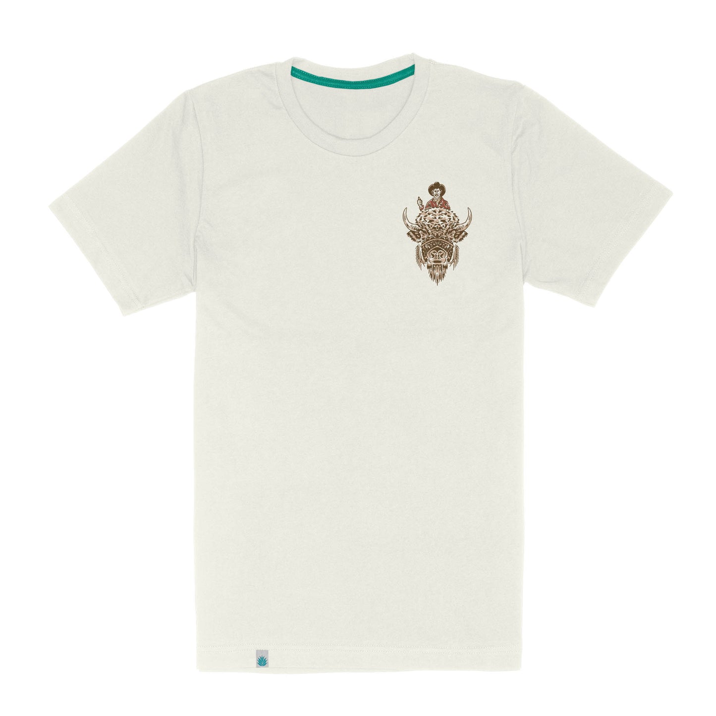Buffalo T-Shirt- Vintage White