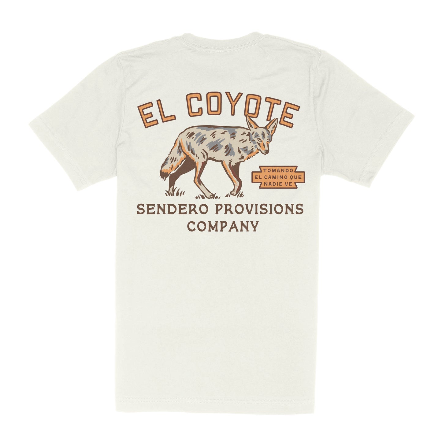 Coyote T-Shirt- Vintage White