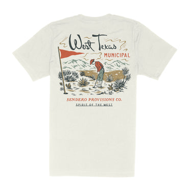 West Texas Municipal T-Shirt- Vintage White