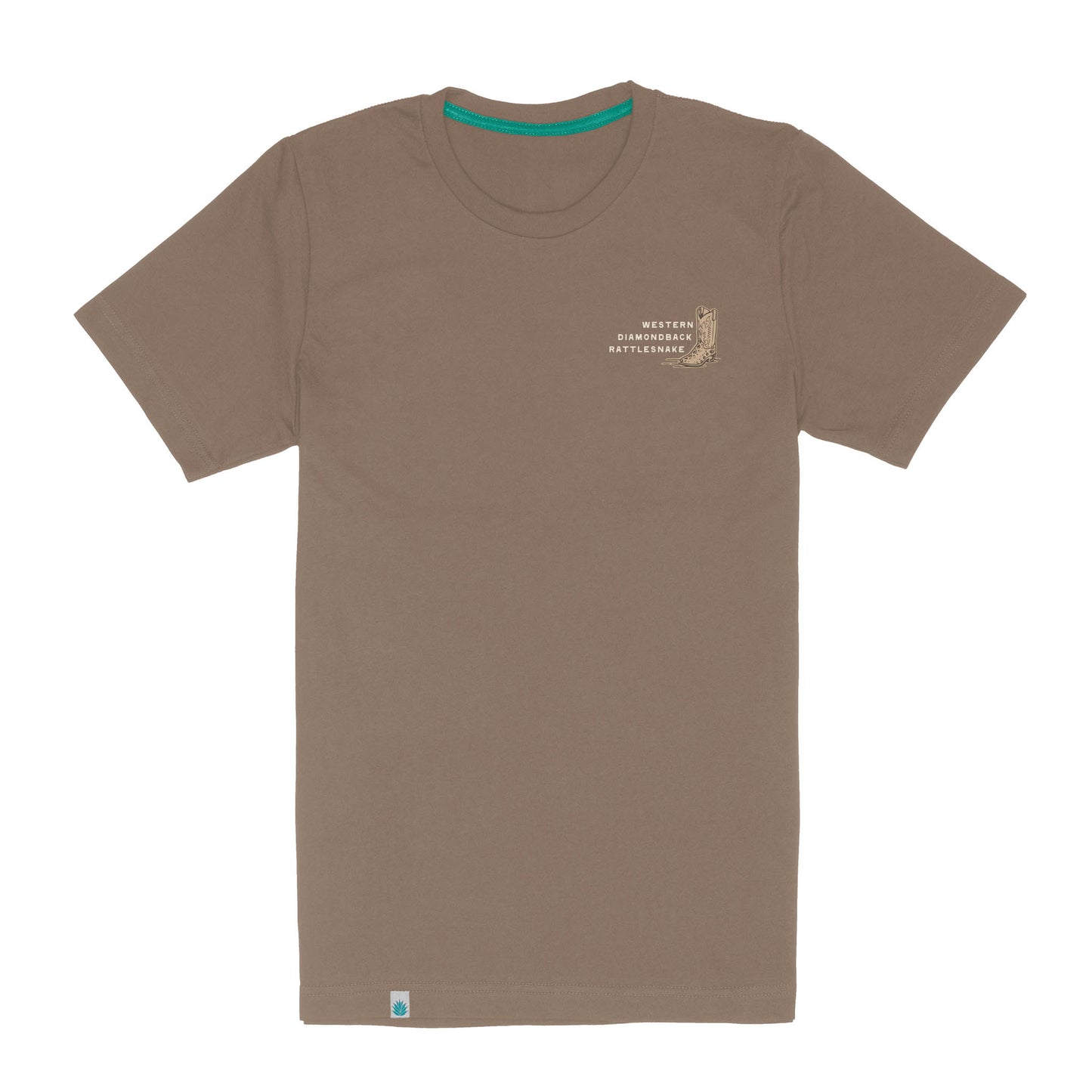 Rattlesnake T-Shirt- Light Brown