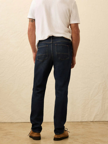Stretch Terry Indigo 5-Pocket Pant -Belmar Coast Wash