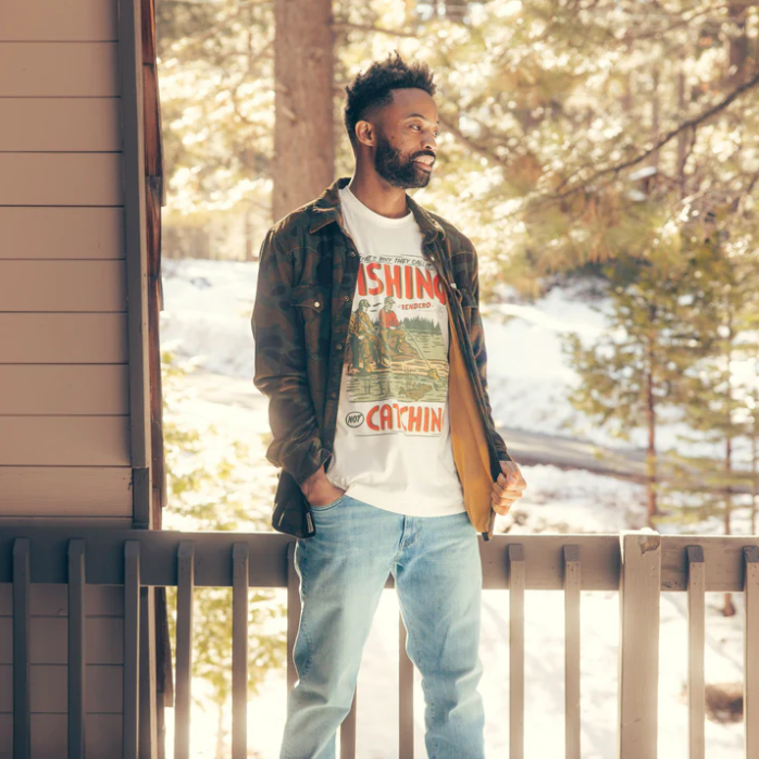 Desperado Shacket- Woodland Camo