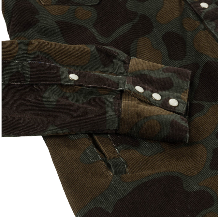 Desperado Shacket- Woodland Camo