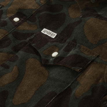 Desperado Shacket- Woodland Camo