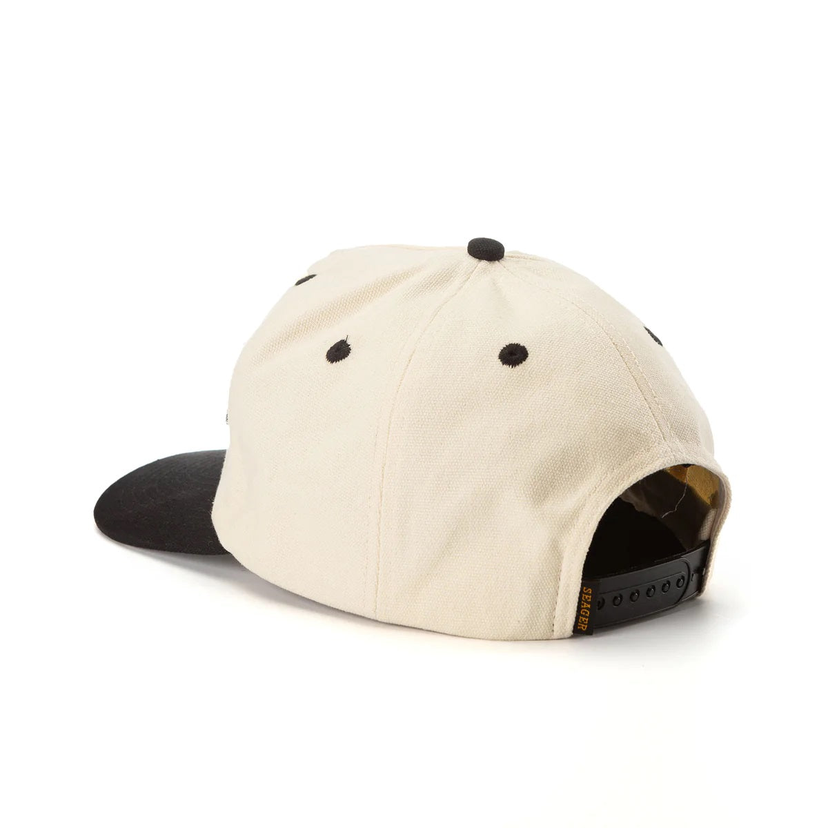 Wilson Snapback Hat- White/Black