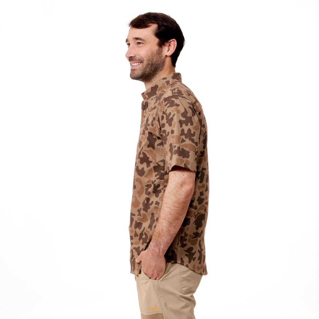 Featherweight Short Sleeve Shooting Shirt- 1971 Camo