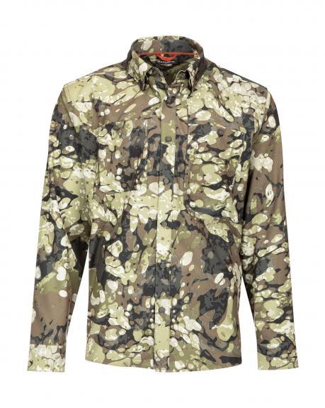 Double Haul Long Sleeve Shirt- Riparian Camo