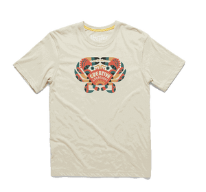 Creative Crab T-Shirt- Sand
