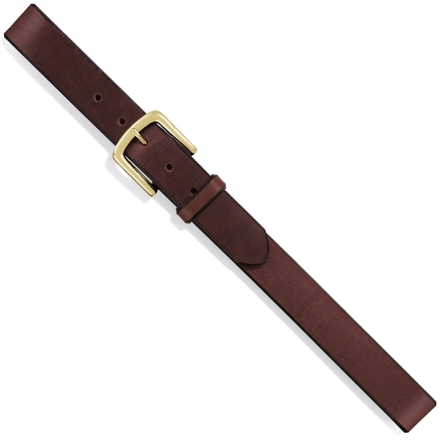 English Bevel Latigo Belt- Brown