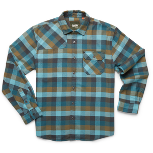 Harkers Flannel - Grice Plaid- Aquapool
