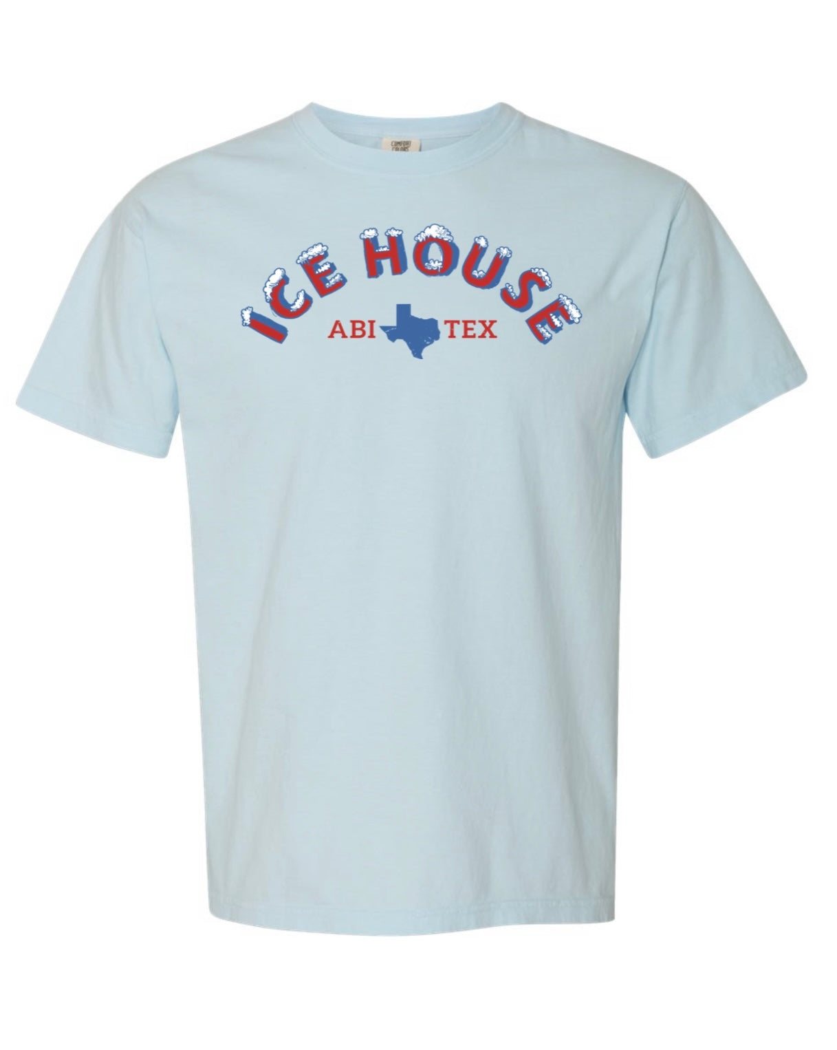 Ice House T-Shirt- Chambray