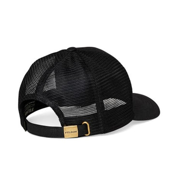 Black Logger Mesh Cap