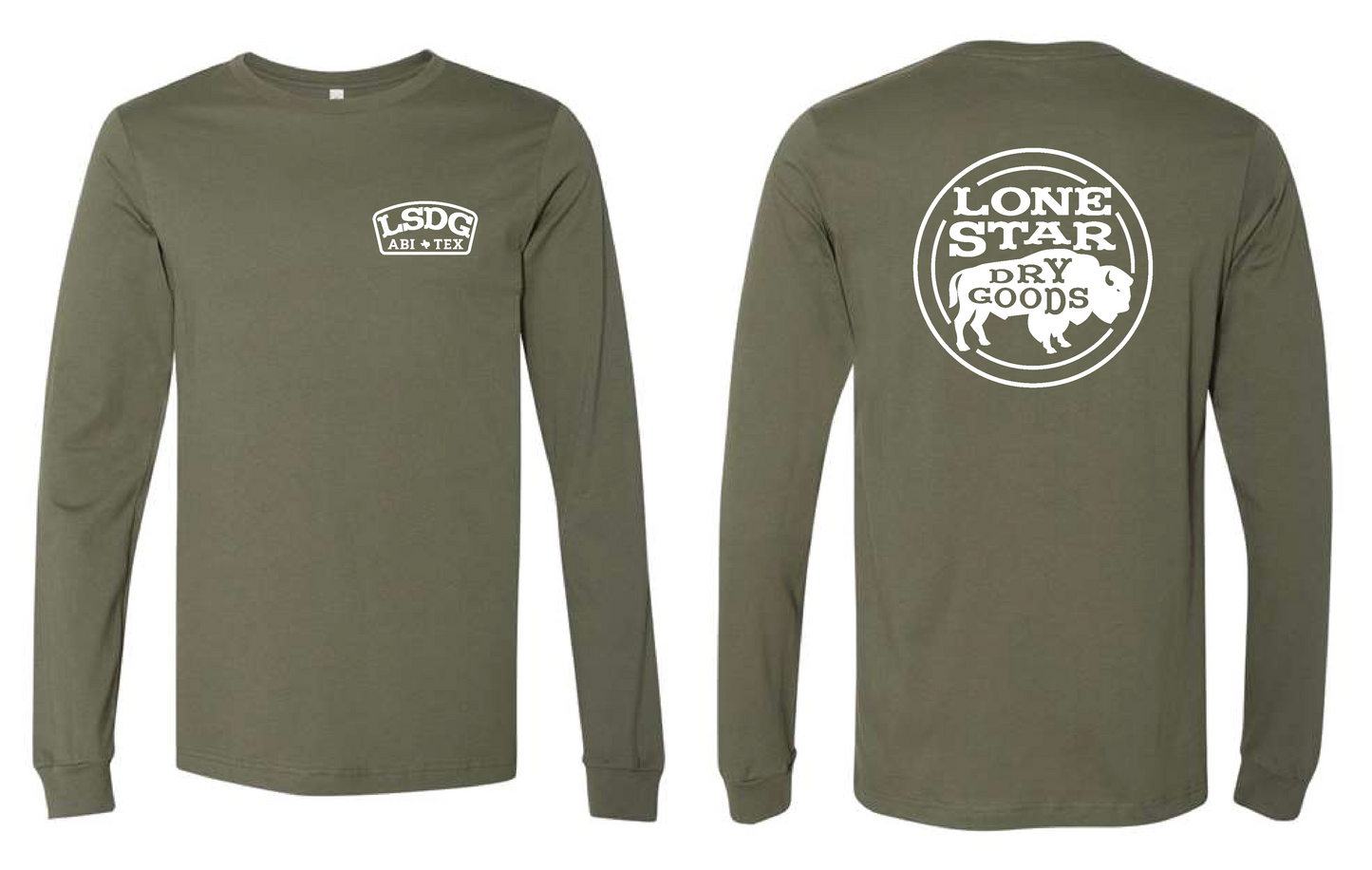 Dry Goods Badge Long Sleeve T-Shirt