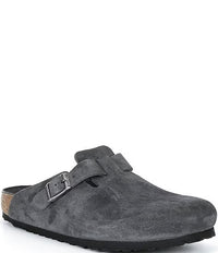 Boston SFB Suede Leather- Charcoal Tonal FB