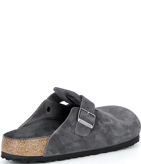 Boston SFB Suede Leather- Charcoal Tonal FB
