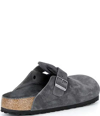 Boston SFB Suede Leather- Charcoal Tonal FB