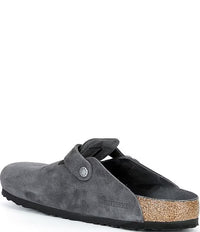 Boston SFB Suede Leather- Charcoal Tonal FB