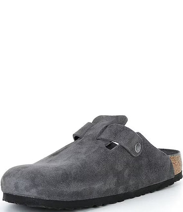Boston SFB Suede Leather- Charcoal Tonal FB