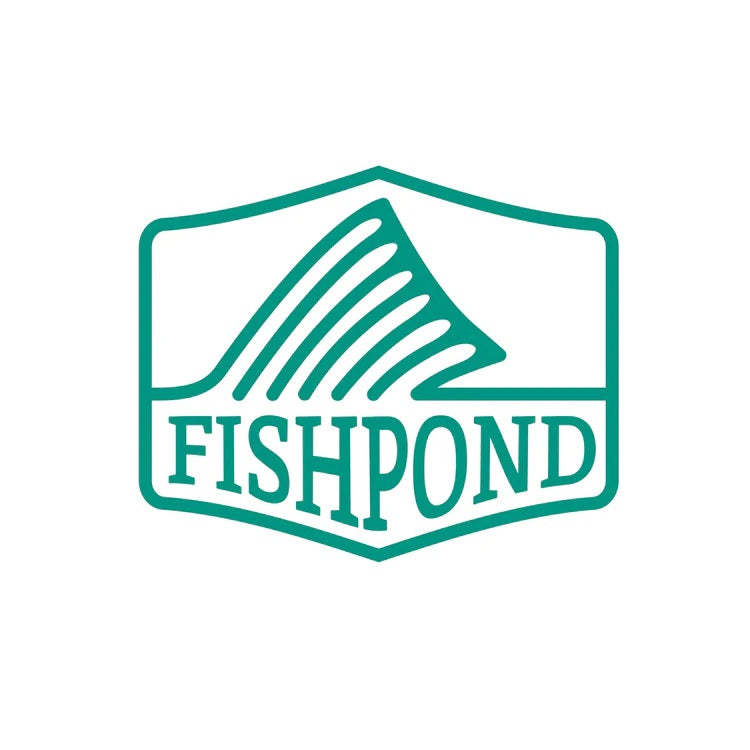 Dorsal Fin Sticker 4"- Aqua