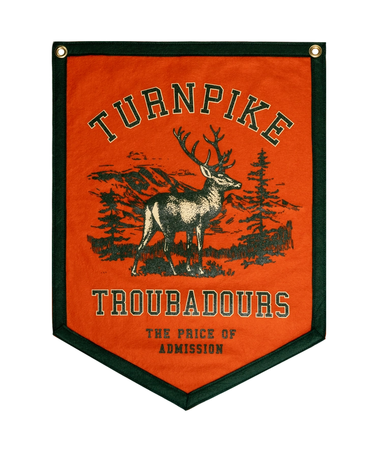 Turnpike Price of Admission Camp Flag