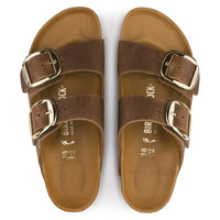 Arizona Big Buckle - Oiled Leather Cognac