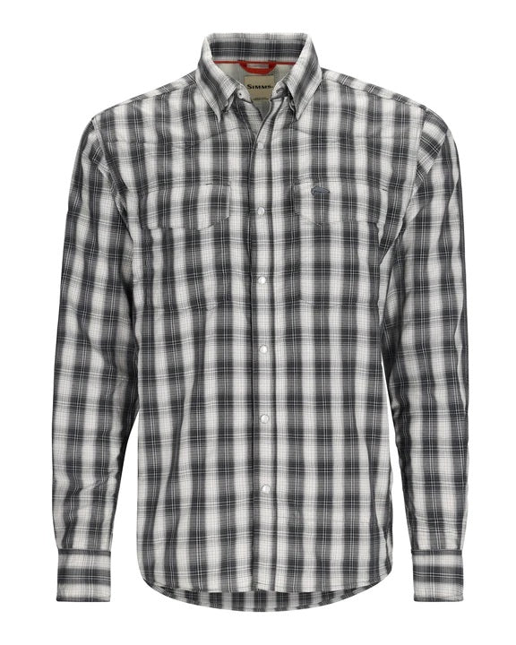 Big Sky Long Sleeve Shirt - Black Plaid