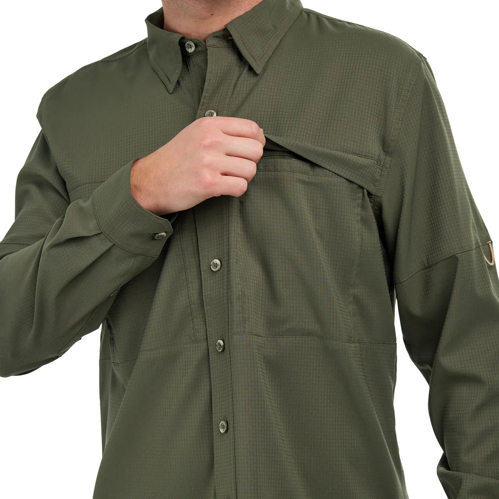 Scout Long Sleeve Shirt - Agave