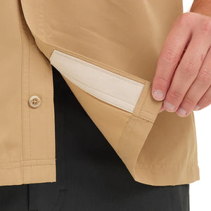 Classic MicroFiber Short Sleeve Shirt - Khaki