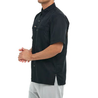 Classic MicroFiber Short Sleeve Shirt - Caviar