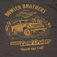 HB X Land Cruiser T-Shirt - Antique Black