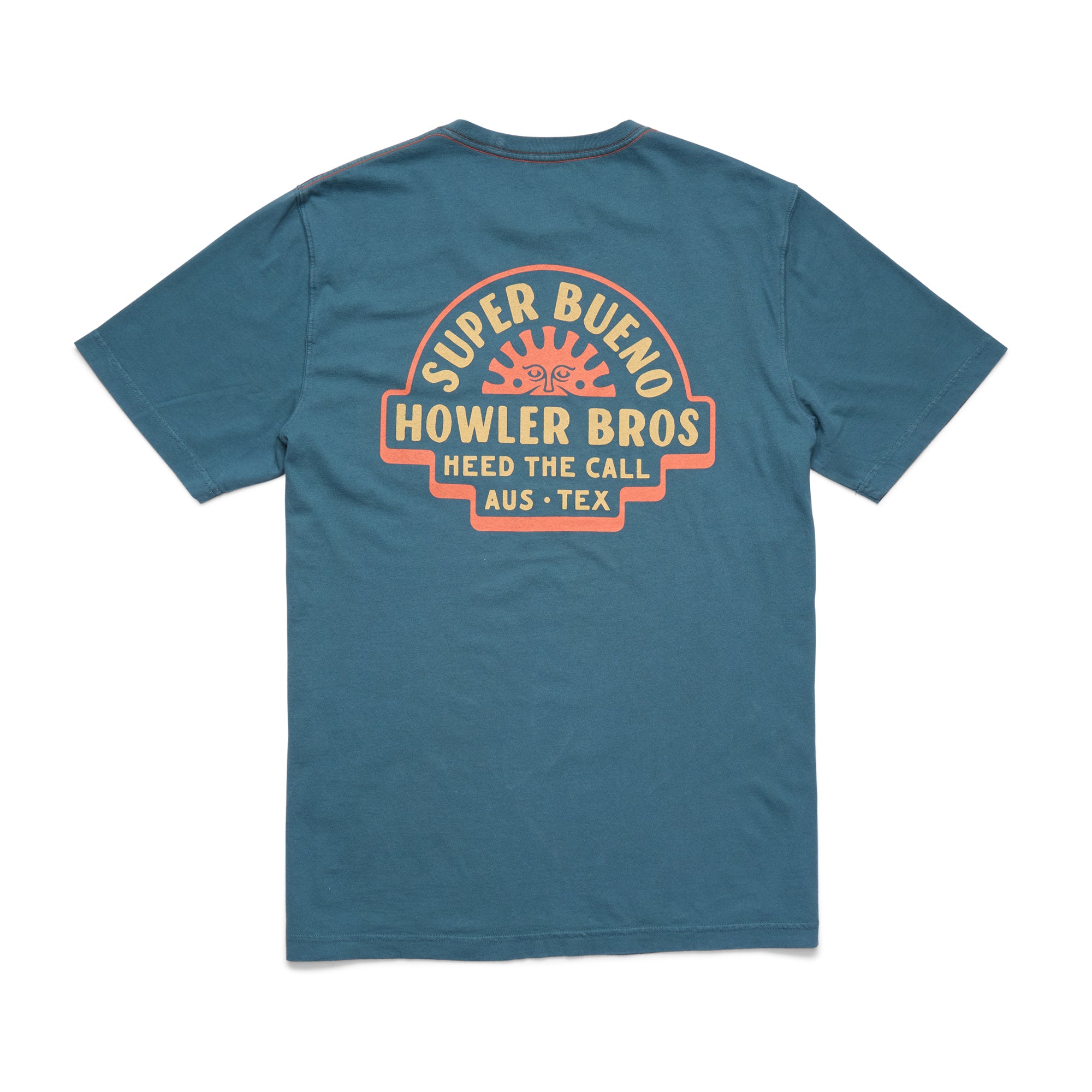 Super Bueno Sol Pocket T-Shirt- Storm