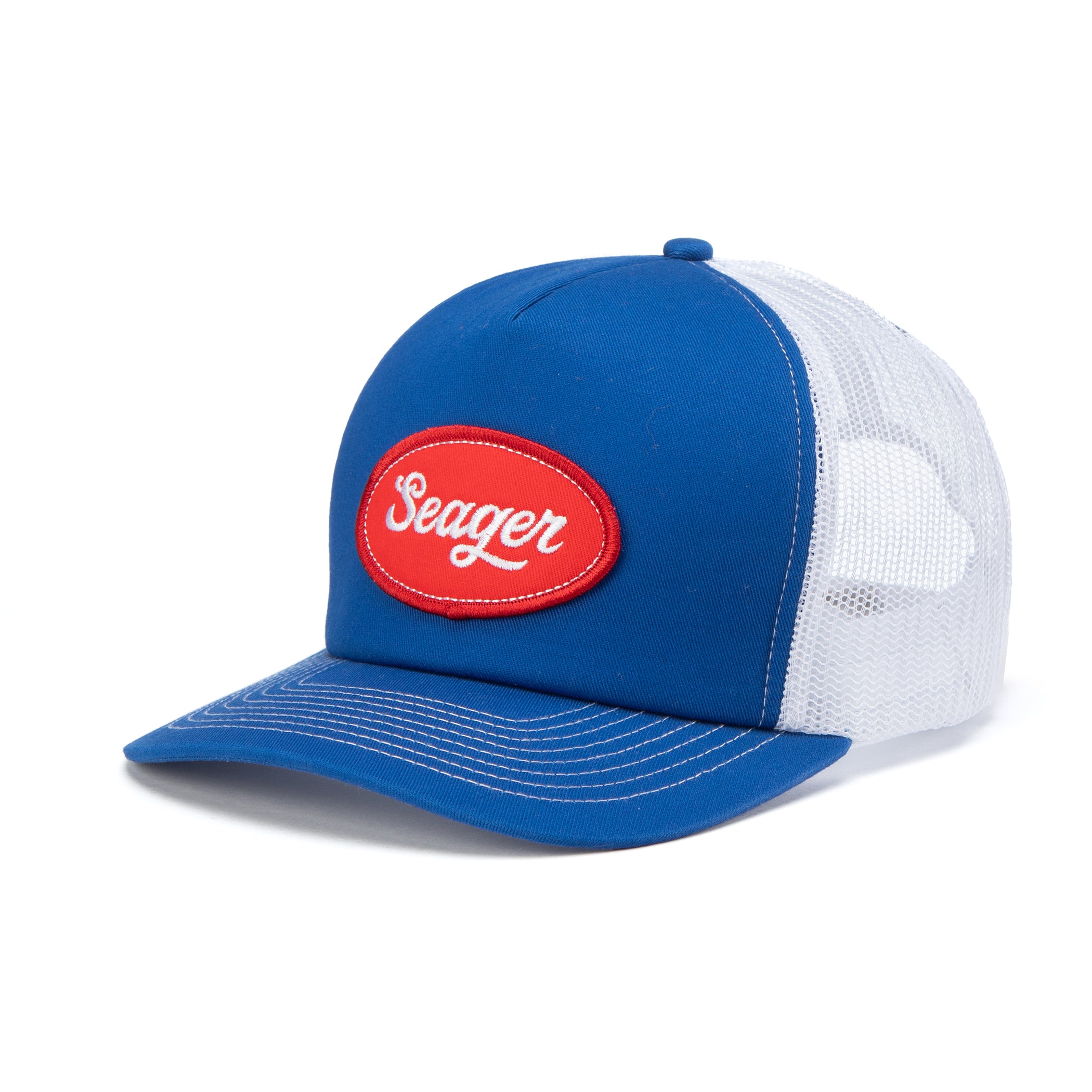 Russ Mesh Snapback - Blue