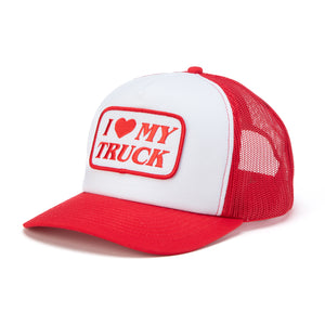 I Heart My Truck Mesh Snapback
