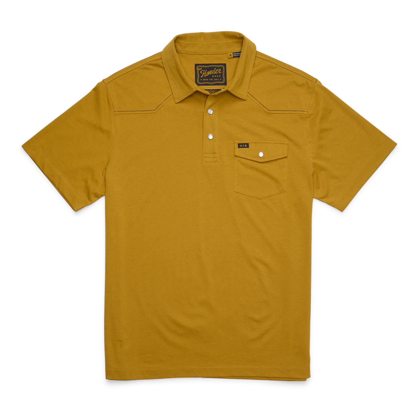 Ranchero Polo- Old Gold