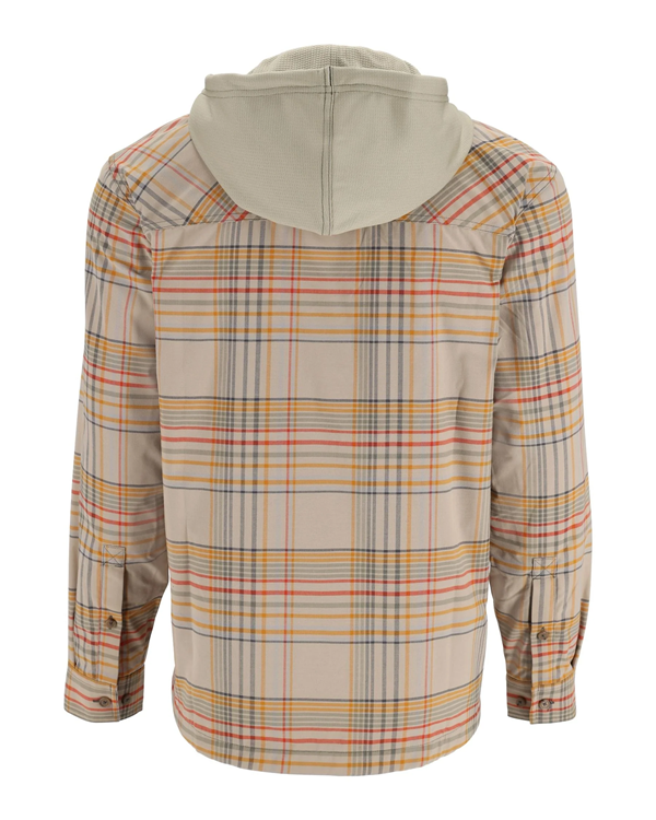 Coldweather Hoody- Stone Neo Plaid