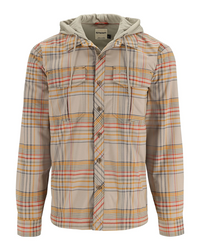 Coldweather Hoody- Stone Neo Plaid