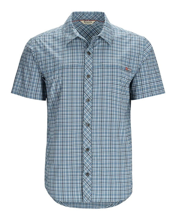 Stone Cold Short Sleeve Shirt- Midnight Plaid