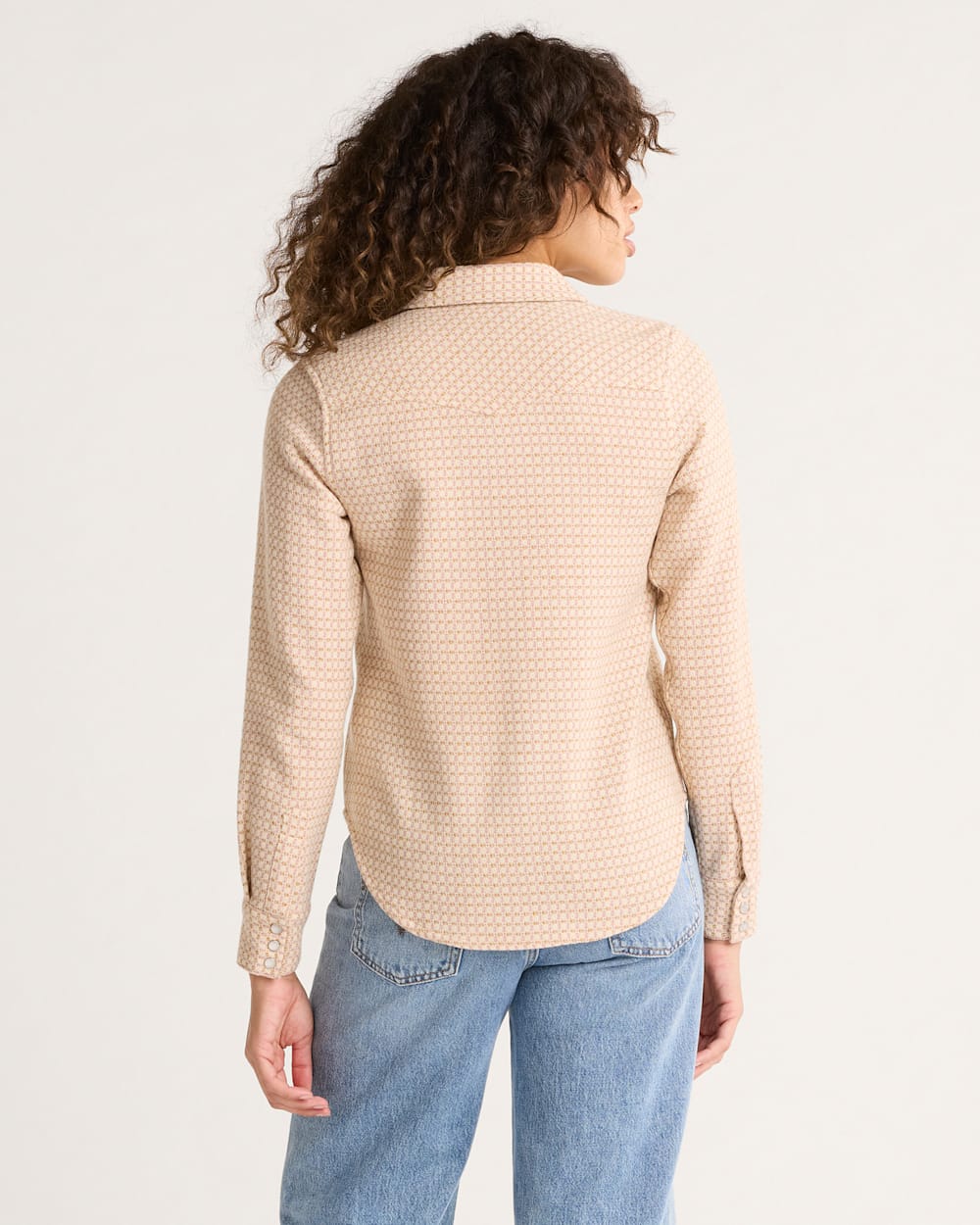 Textured Wool Gambler Shirt