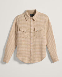 Textured Wool Gambler Shirt