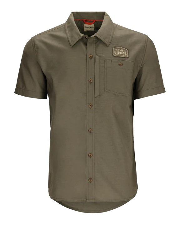 Simms Shop Shirt- Dark Stone