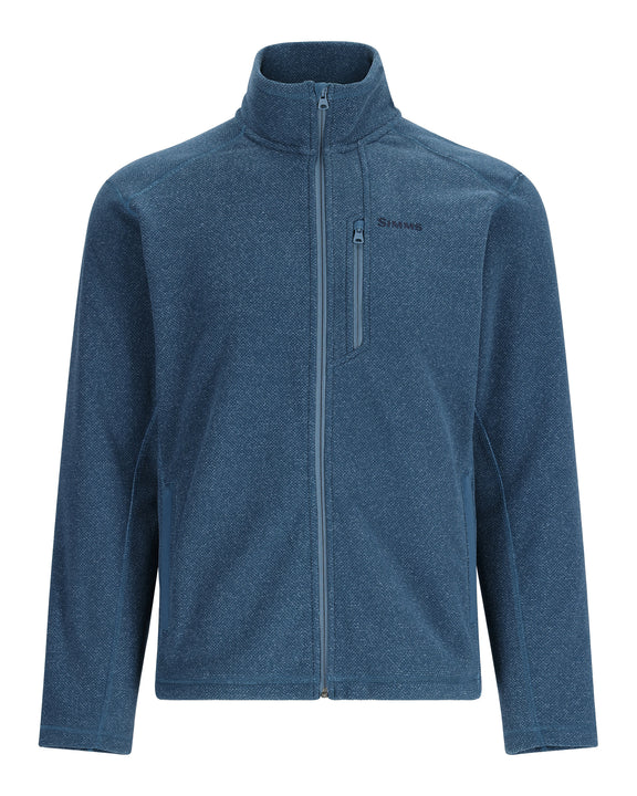 Rivershed Full Zip Fleece- Neptune Heather